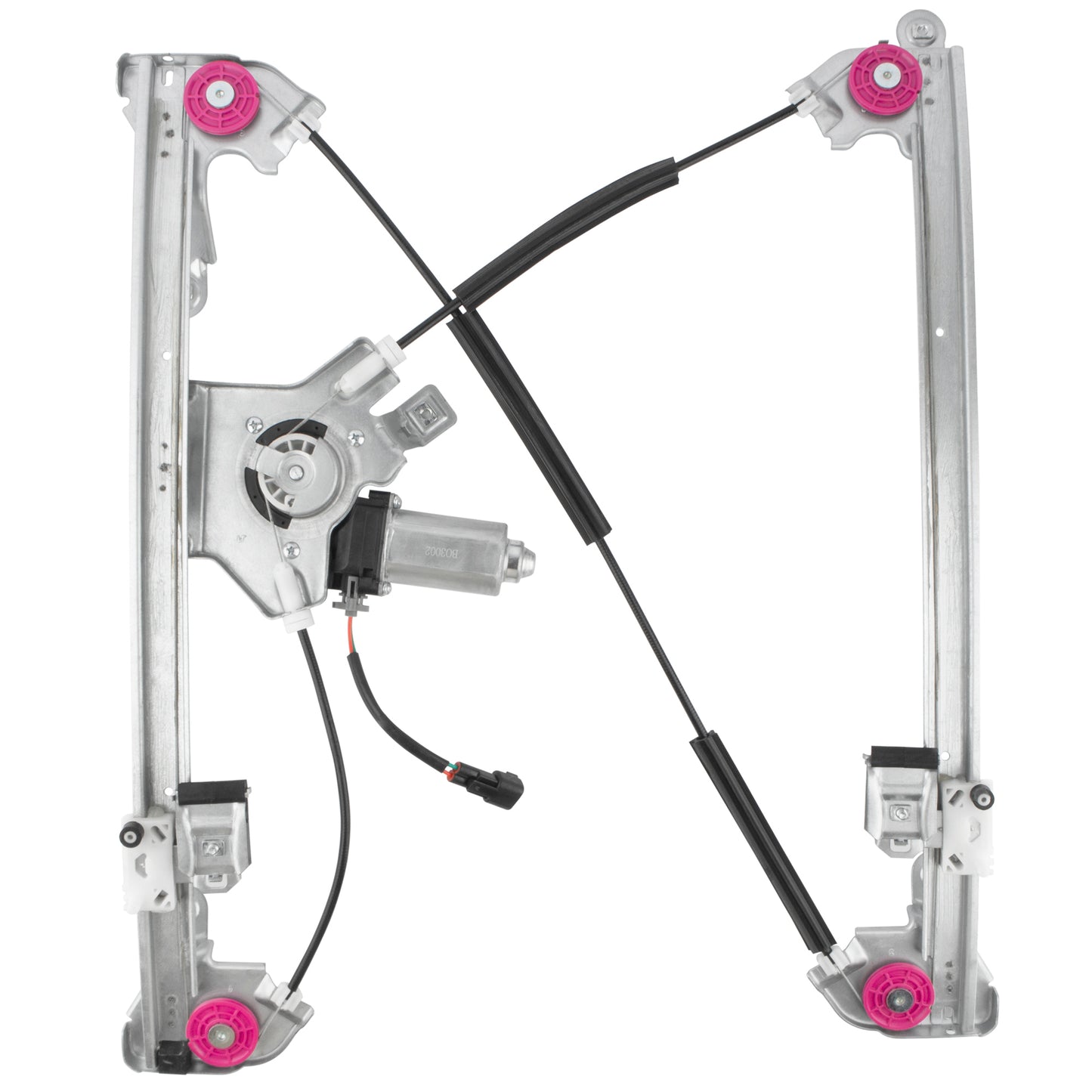 BOXI 741-428 Front Left Driver Side Power Window Regulator with Motor Fit for Ford F-150 2004-2008