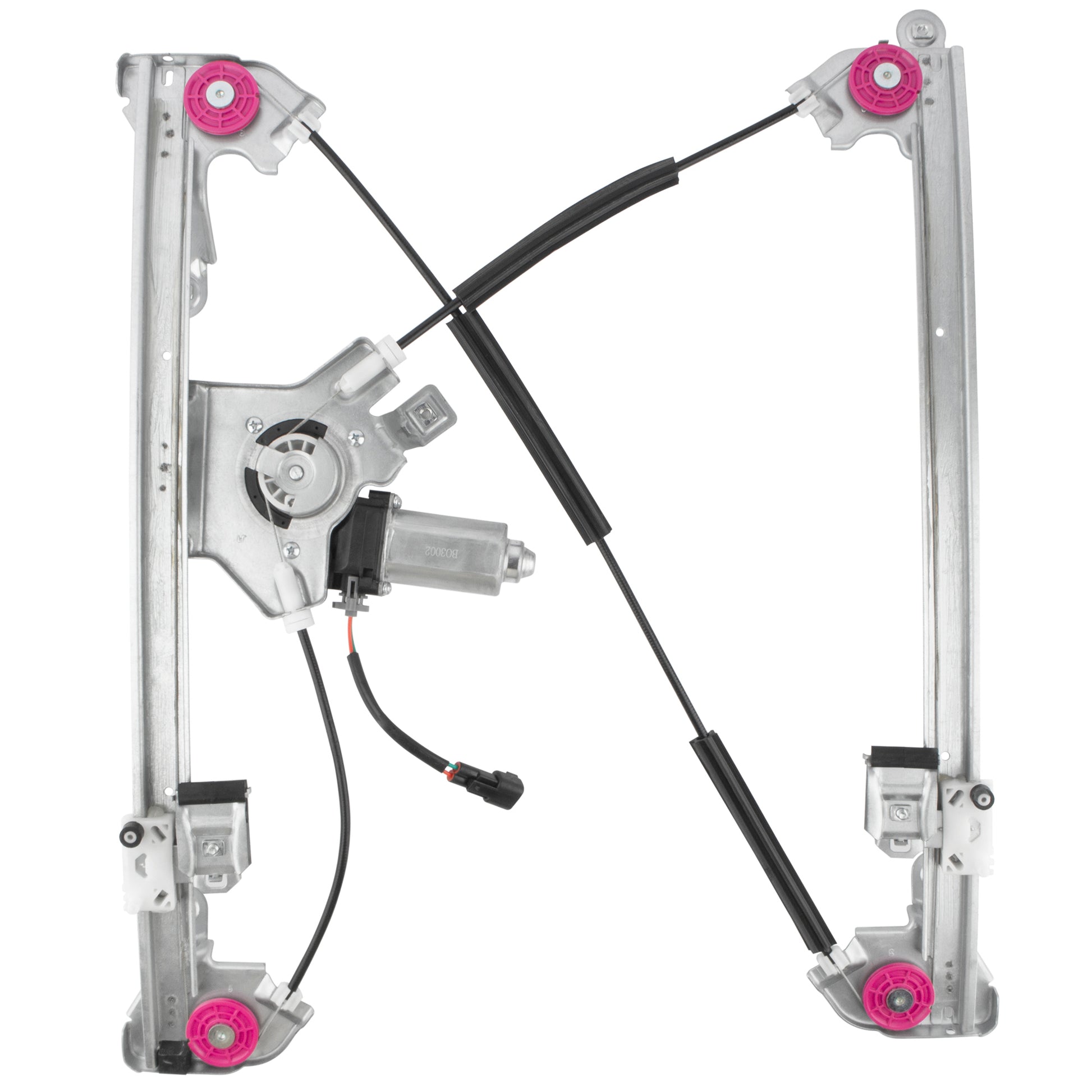 BOXI 741-428 Front Left Driver Side Power Window Regulator with Motor Fit for Ford F-150 2004-2008