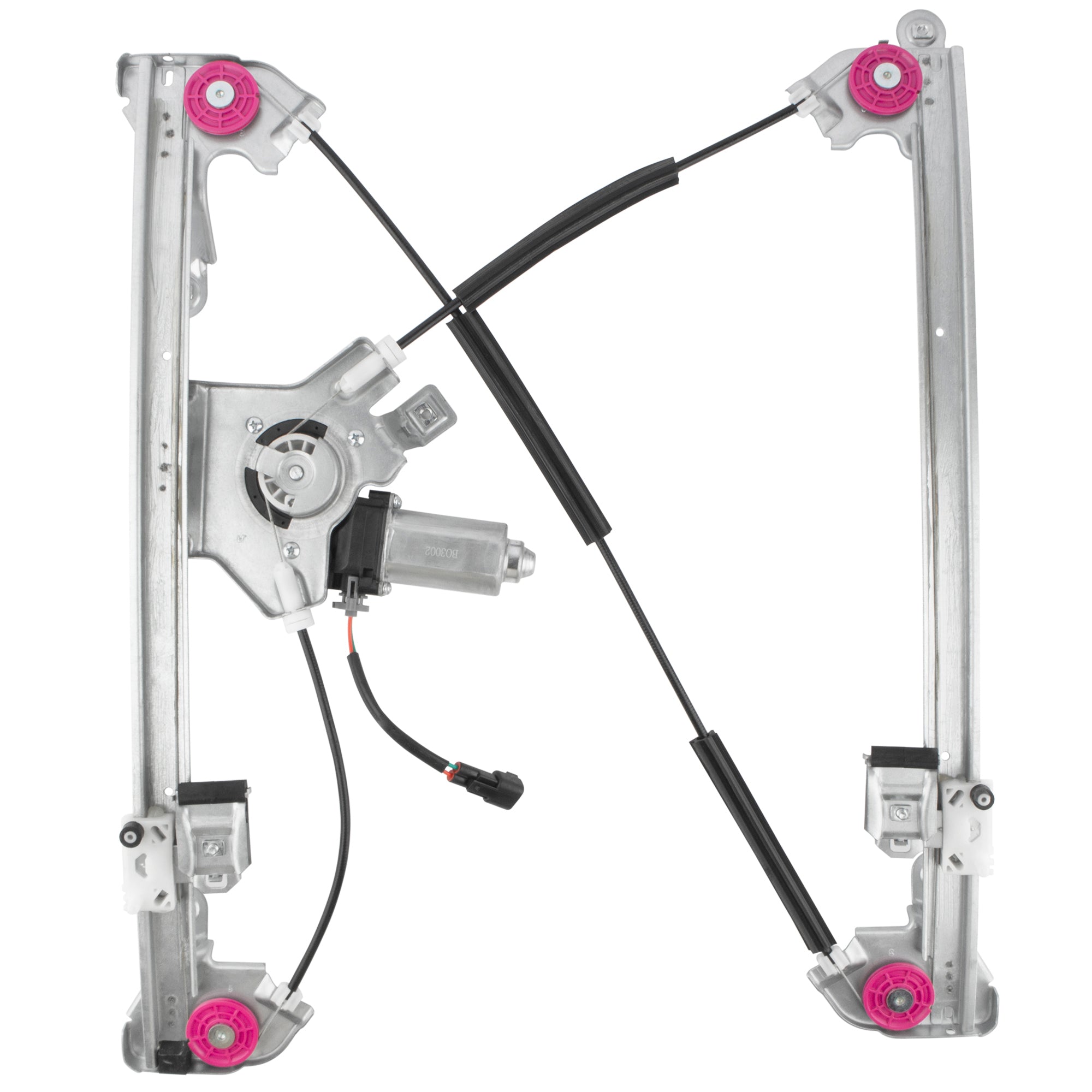 BOXI 741-428 Front Left Driver Side Power Window Regulator with Motor Fit for Ford F-150 2004-2008
