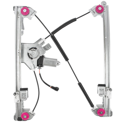 BOXI 741-428 Front Left Driver Side Power Window Regulator with Motor Fit for Ford F-150 2004-2008