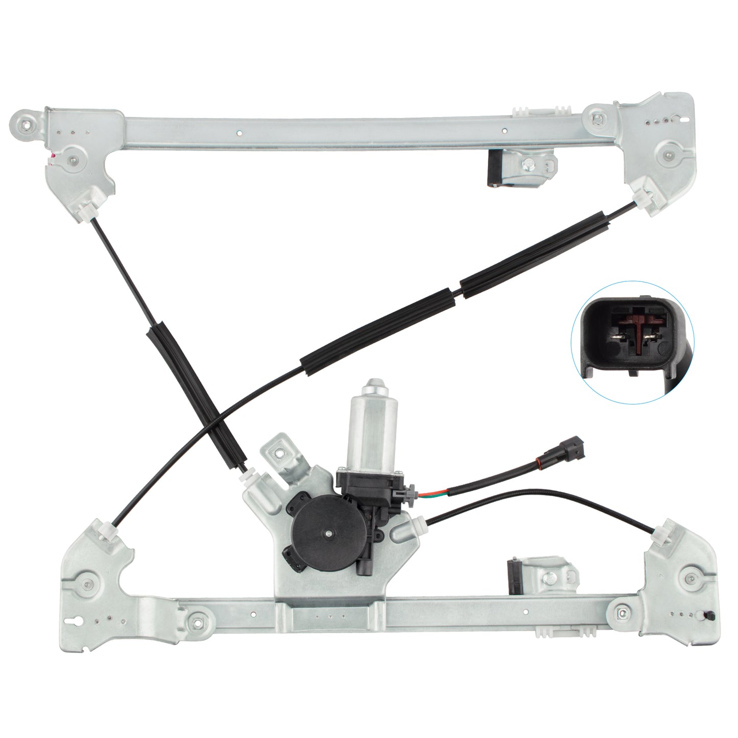 BOXI Front Right Passenger Side Power Window Regulator with Motor for Ford F-150 Standard 2004-2008