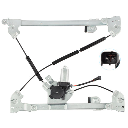BOXI Front Right Passenger Side Power Window Regulator with Motor for Ford F-150 Standard 2004-2008