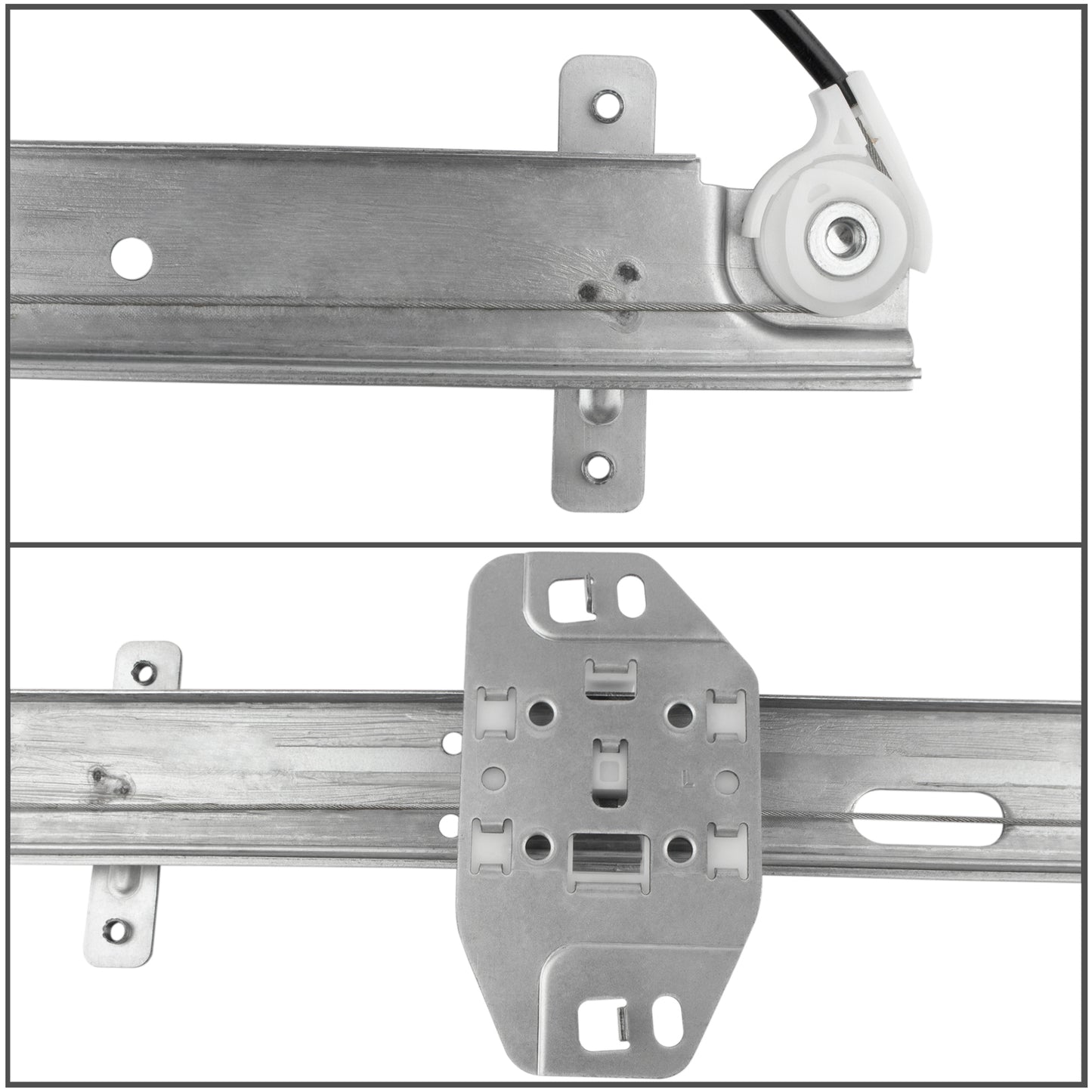 BOXI 748-512 Rear Left Driver Side Power Window Regulator with Motor Fit for Honda Pilot 2003 2004 — product photo 5