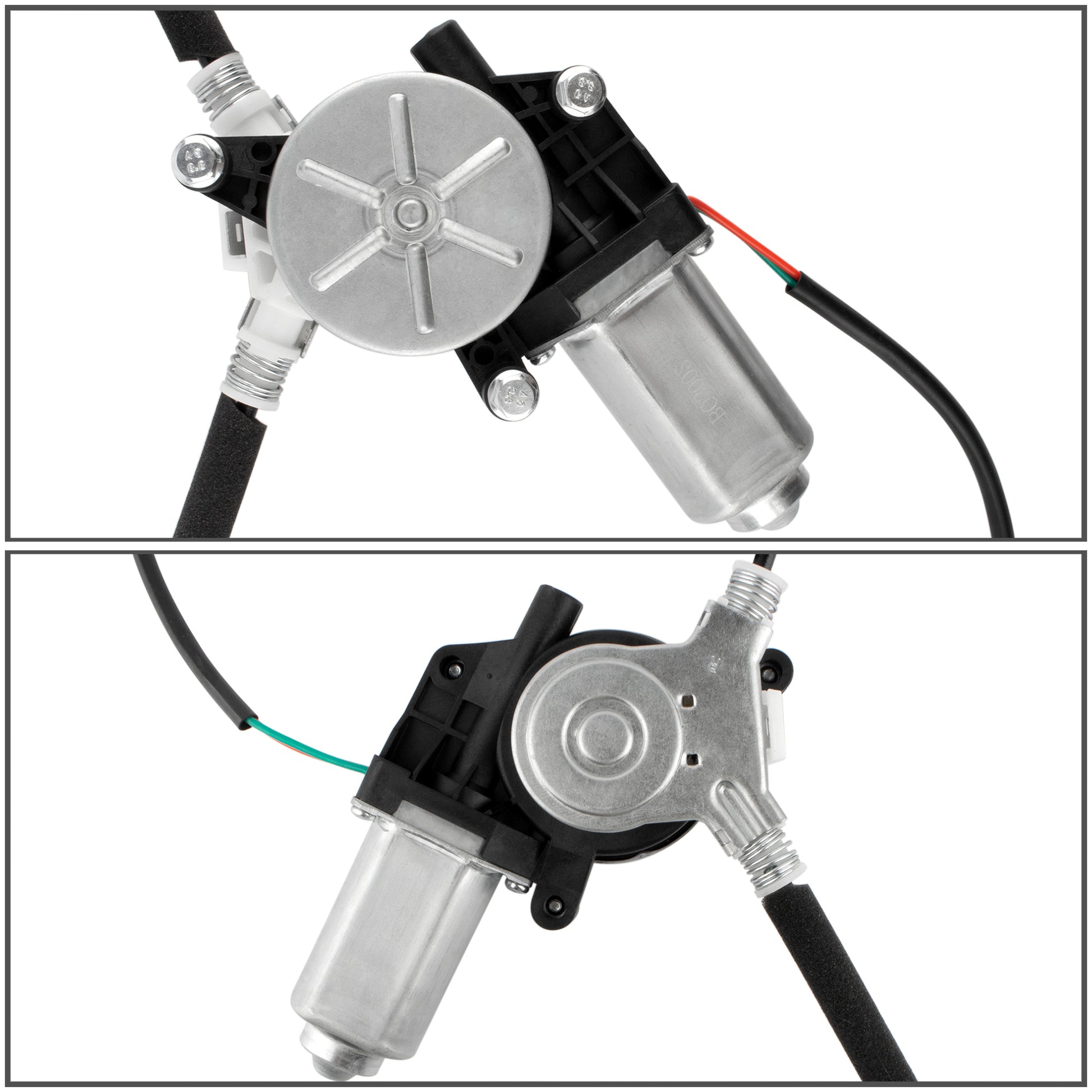 BOXI 748-513 Rear Passenger Side Power Window Regulator with Motor Fits for Honda Pilot 2003 2004 — product photo 4