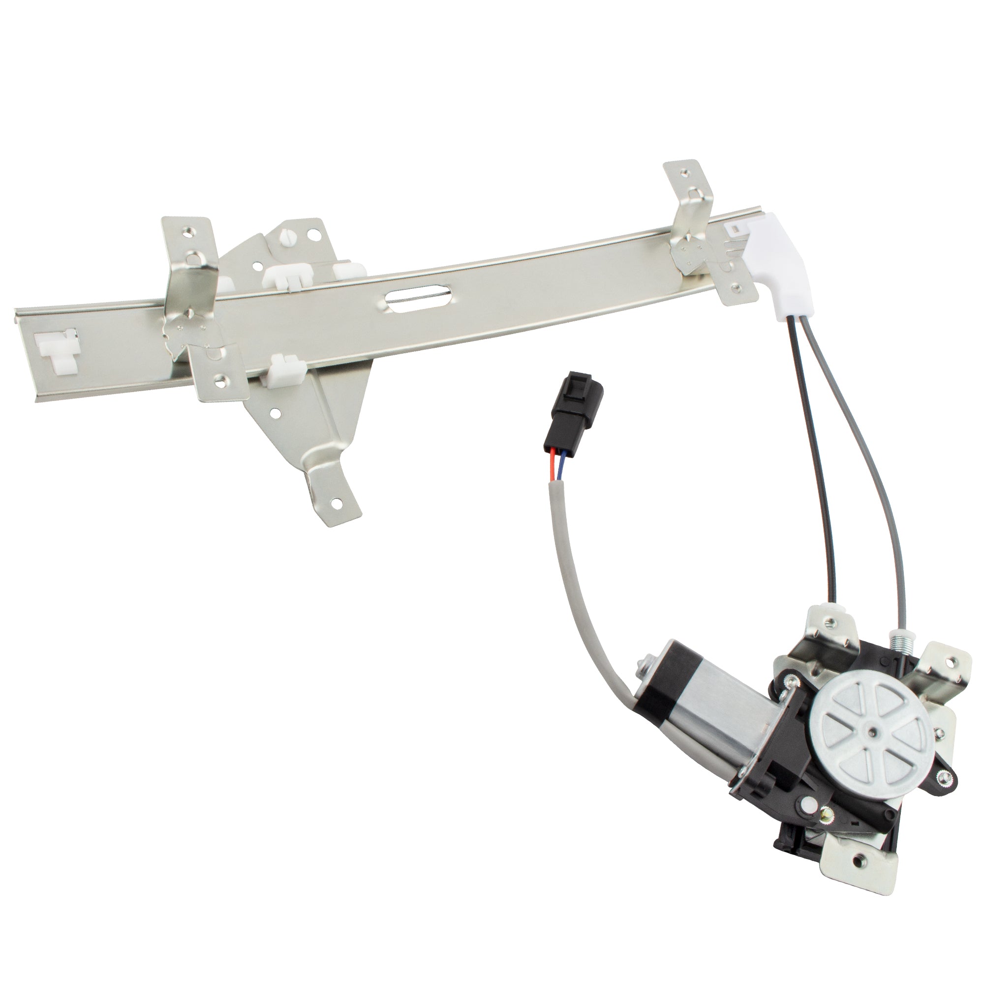 BOXI Rear Driver Side Power Window Regulator with Motor Fits for Buick Century Regal 97-04