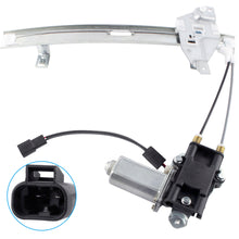 BOXI 741-709 Rear Right Passenger Side Power Window Regulator with Motor fit for Buick Century