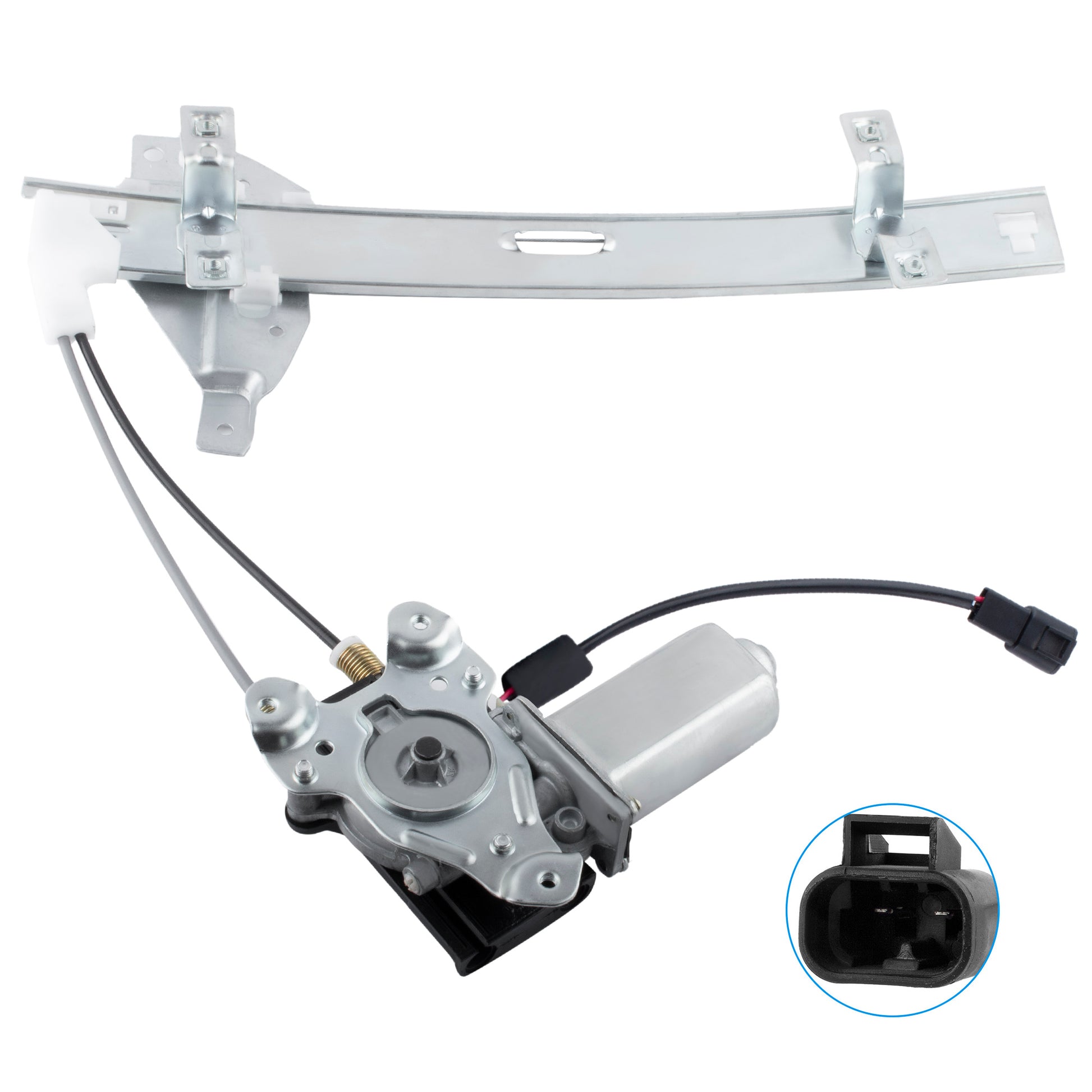 BOXI 741-709 Rear Right Passenger Side Power Window Regulator with Motor fit for Buick Century — product photo 2
