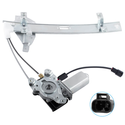BOXI 741-709 Rear Right Passenger Side Power Window Regulator with Motor fit for Buick Century — product photo 2