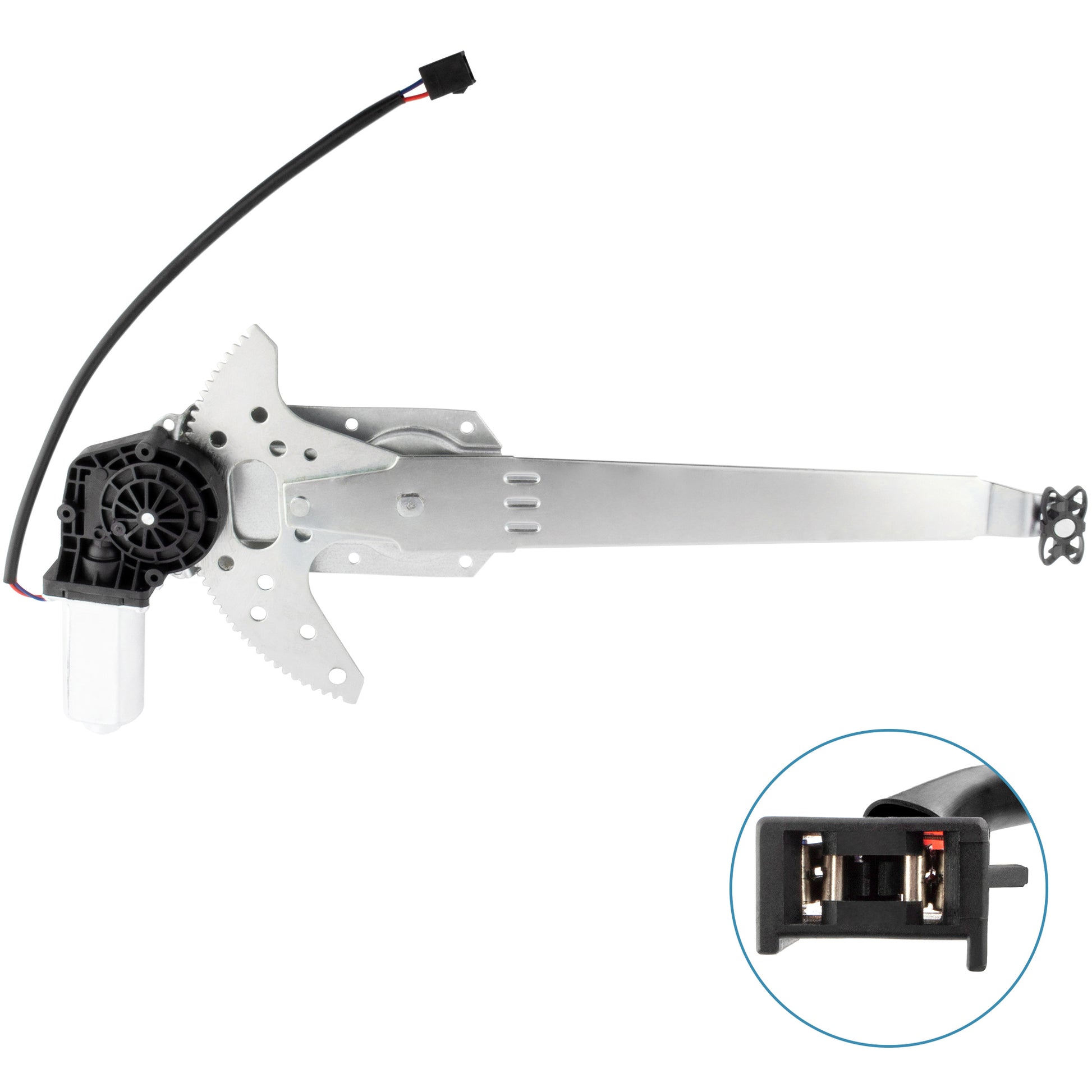 BOXI F6TZ1523209AA 741-674 Front Driver Side Power Window Regulator Fit for Ford Bronco F150 F250