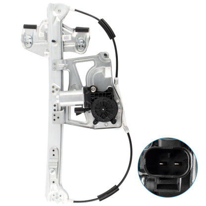 BOXI 741-520 17801304 Front Left Driver Side Power Window Regulator and Motor Assembly Fit
