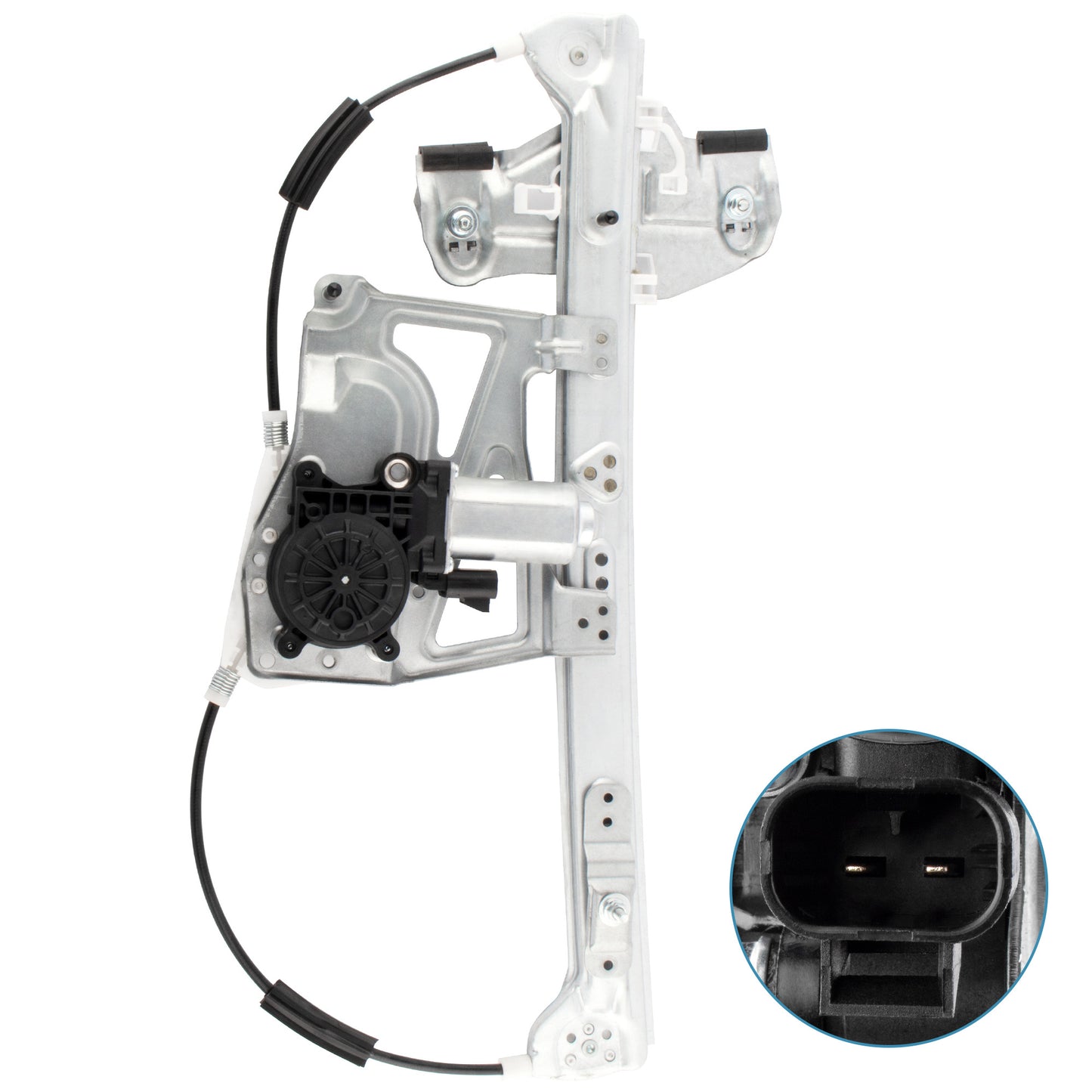 BOXI 741-521 17801303 Front Right Passenger Side Power Window Regulator and Motor Assembly Fit