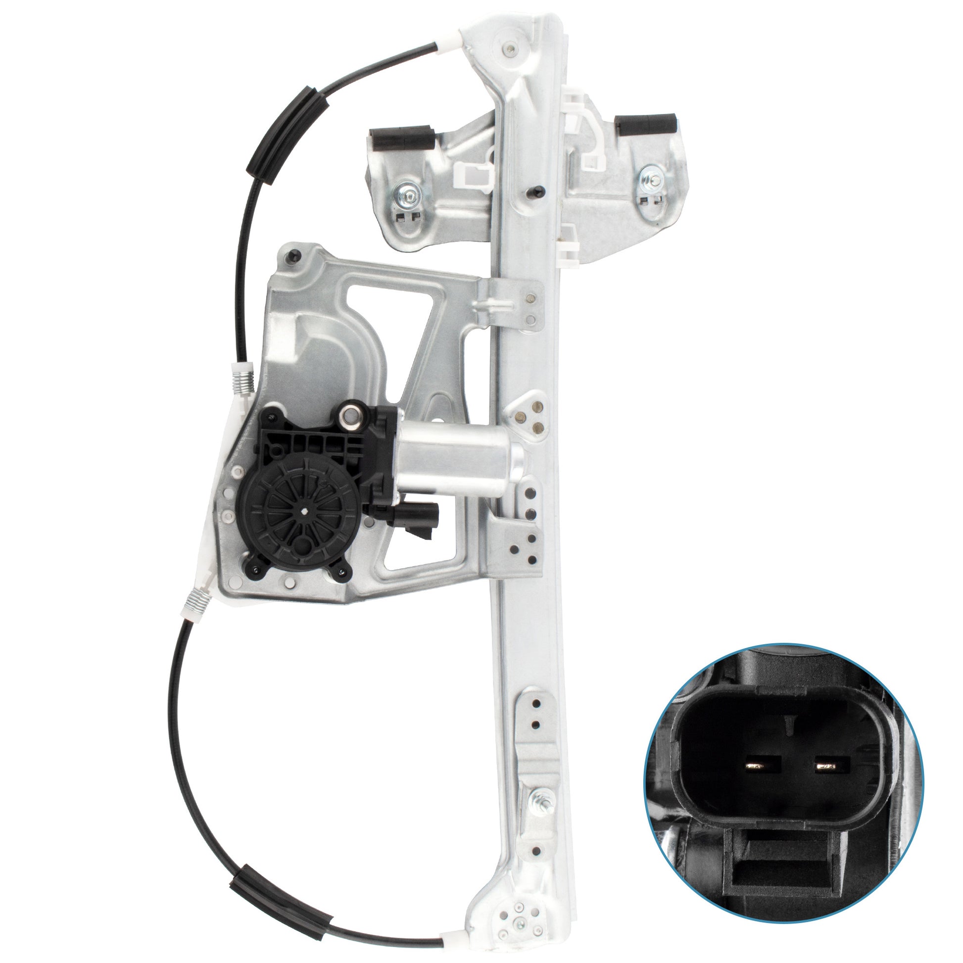 BOXI 741-521 17801303 Front Right Passenger Side Power Window Regulator and Motor Assembly Fit