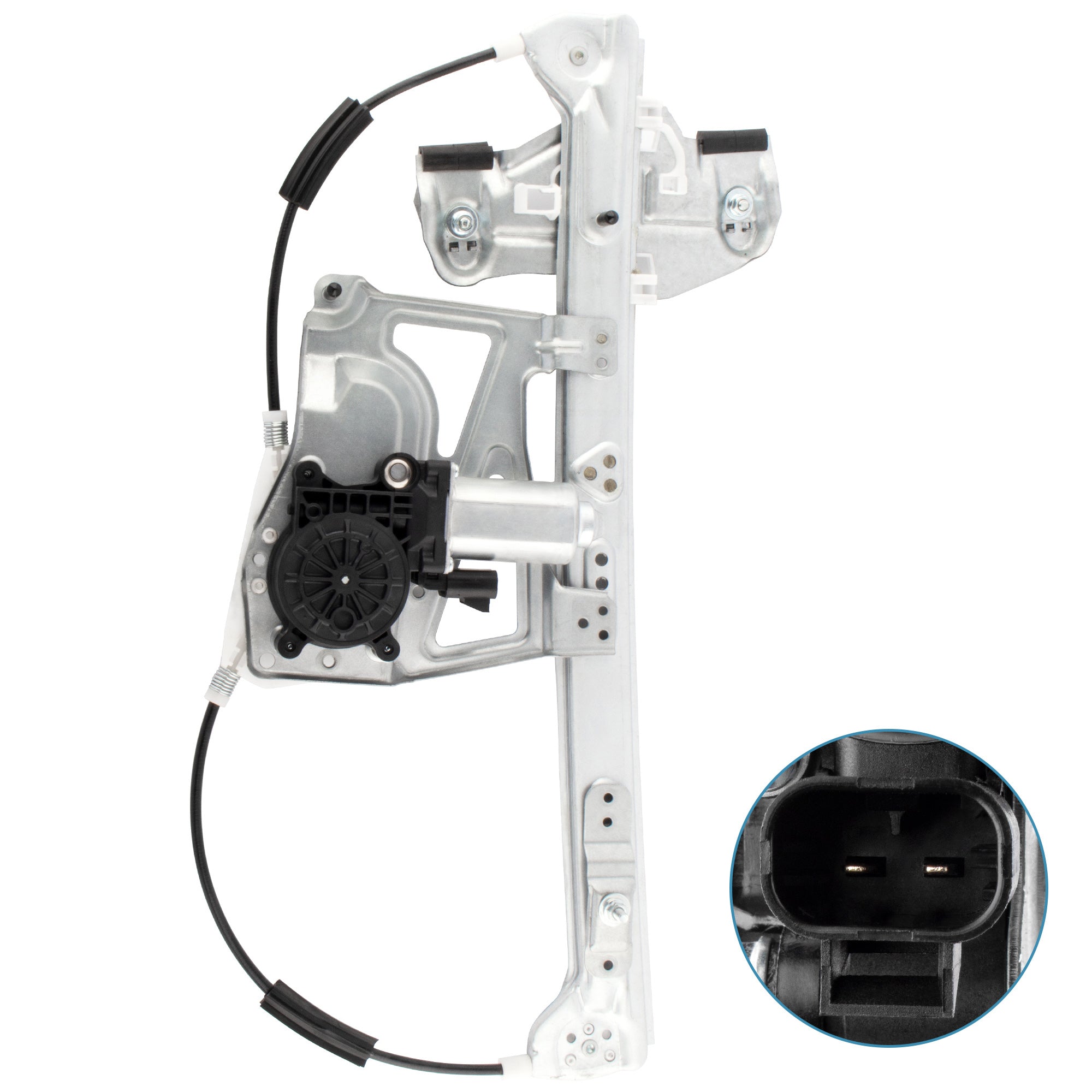 BOXI 741-521 17801303 Front Right Passenger Side Power Window Regulator and Motor Assembly Fit