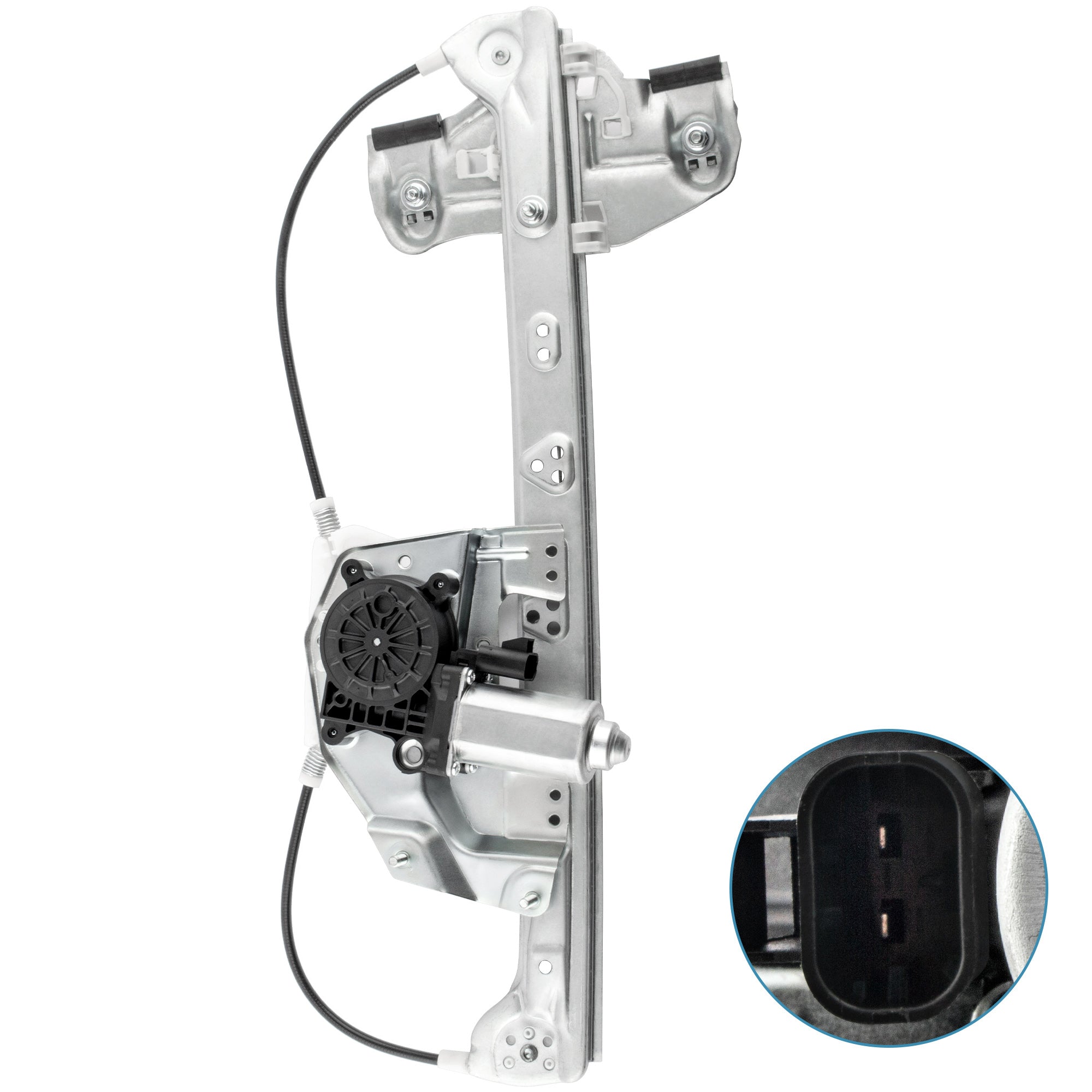 BOXI 19244837 741-582 Rear Passenger Side Power Window Regulator and Motor Assembly Fit