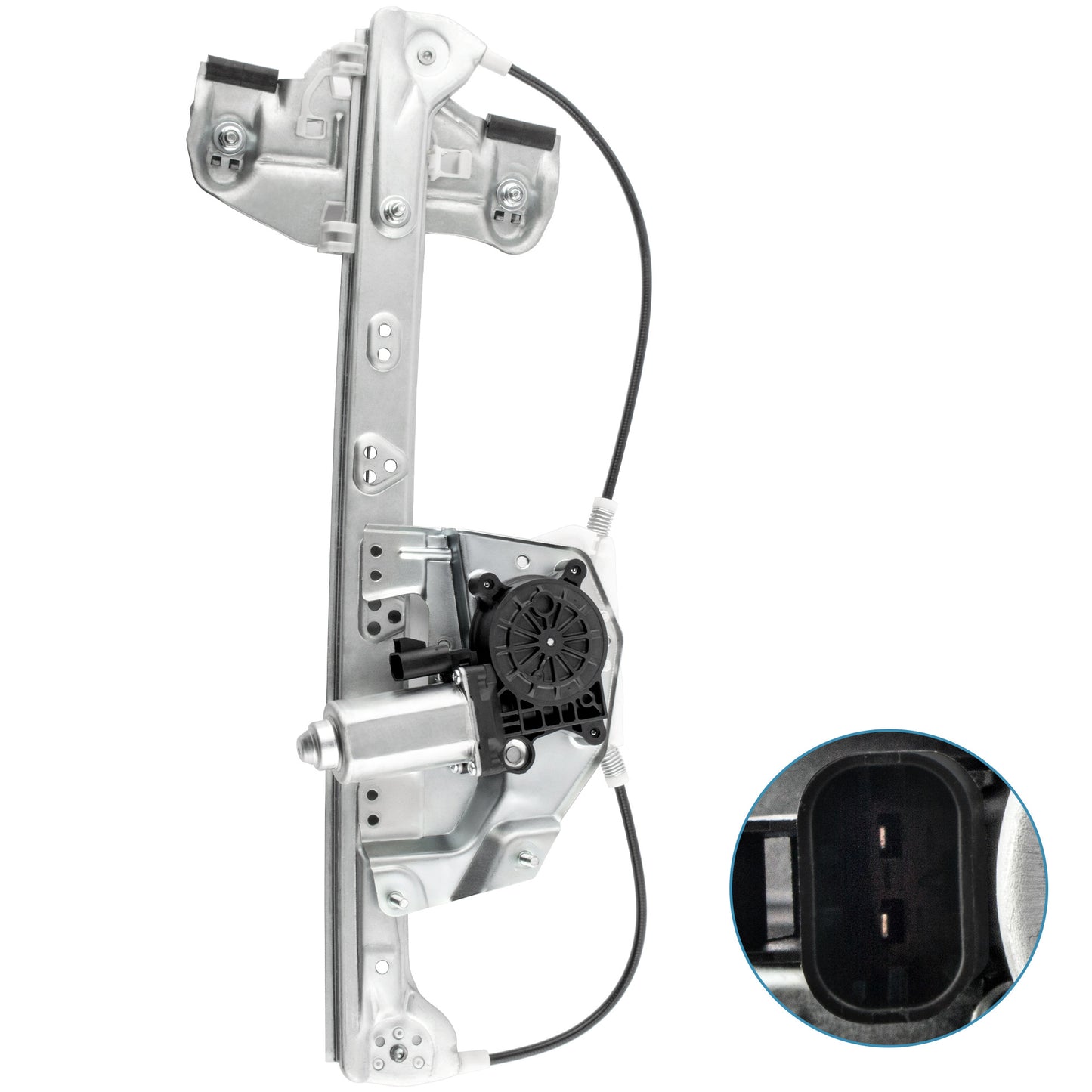 BOXI 19244838 741-583 Rear Left Driver Side Power Window Regulator and Motor Assembly Fit