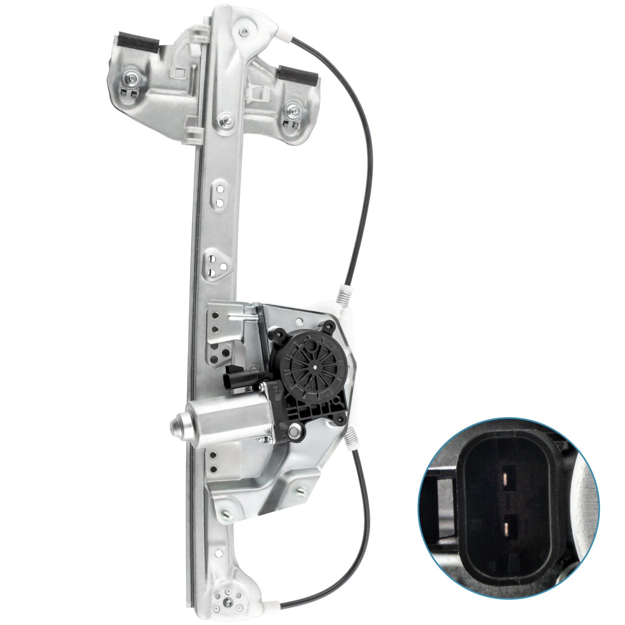 BOXI 19244838 741-583 Rear Left Driver Side Power Window Regulator and Motor Assembly Fit