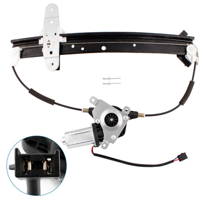 BOXI 741-678 Rear Passenger Side Power Window Regulator and Motor Assembly Compatible for Select