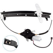 BOXI 741-664 6W7Z5423209AA Front Left Driver Side Power Window Regulator with Motor Assembly
