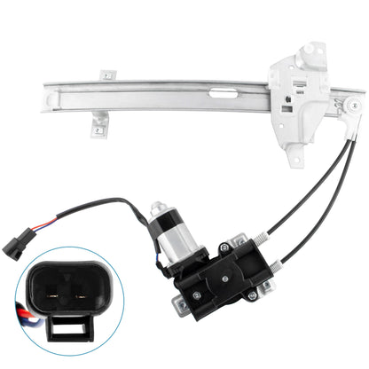 BOXI 741-709 10321733 Rear Right Passenger Side Power Window Regulator with Motor Fit for Buick