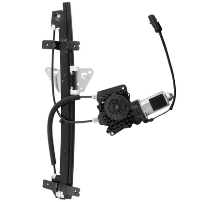 BOXI 741-649 Front Left Driver Side Power Window Regulator with Motor Fit for Dodge Dakota