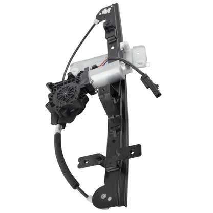 BOXI 741-556 Front Left Driver Side Power Window Regulator with Motor Fit for Jeep Grand Cherokee