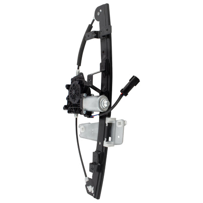 BOXI 741-557 Front Right Passenger Side Power Window Regulator with Motor Fit for Jeep Grand