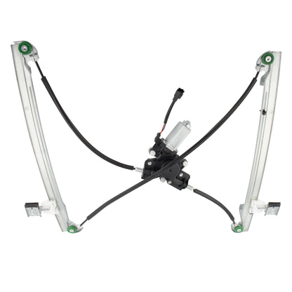 BOXI 741-535 Front Right Passenger Side Power Window Regulator with Motor Fit for Chrysler Town