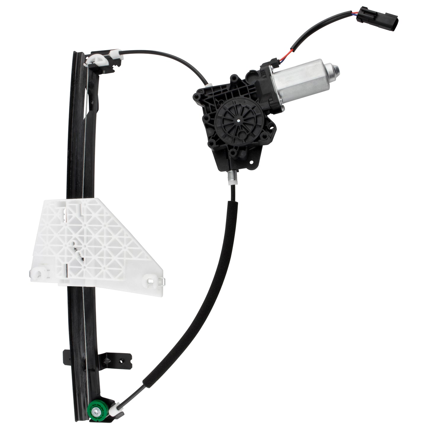 BOXI 741-374 Rear Left Driver Side Power Window Regulator with Motor Fit for Jeep Grand Cherokee