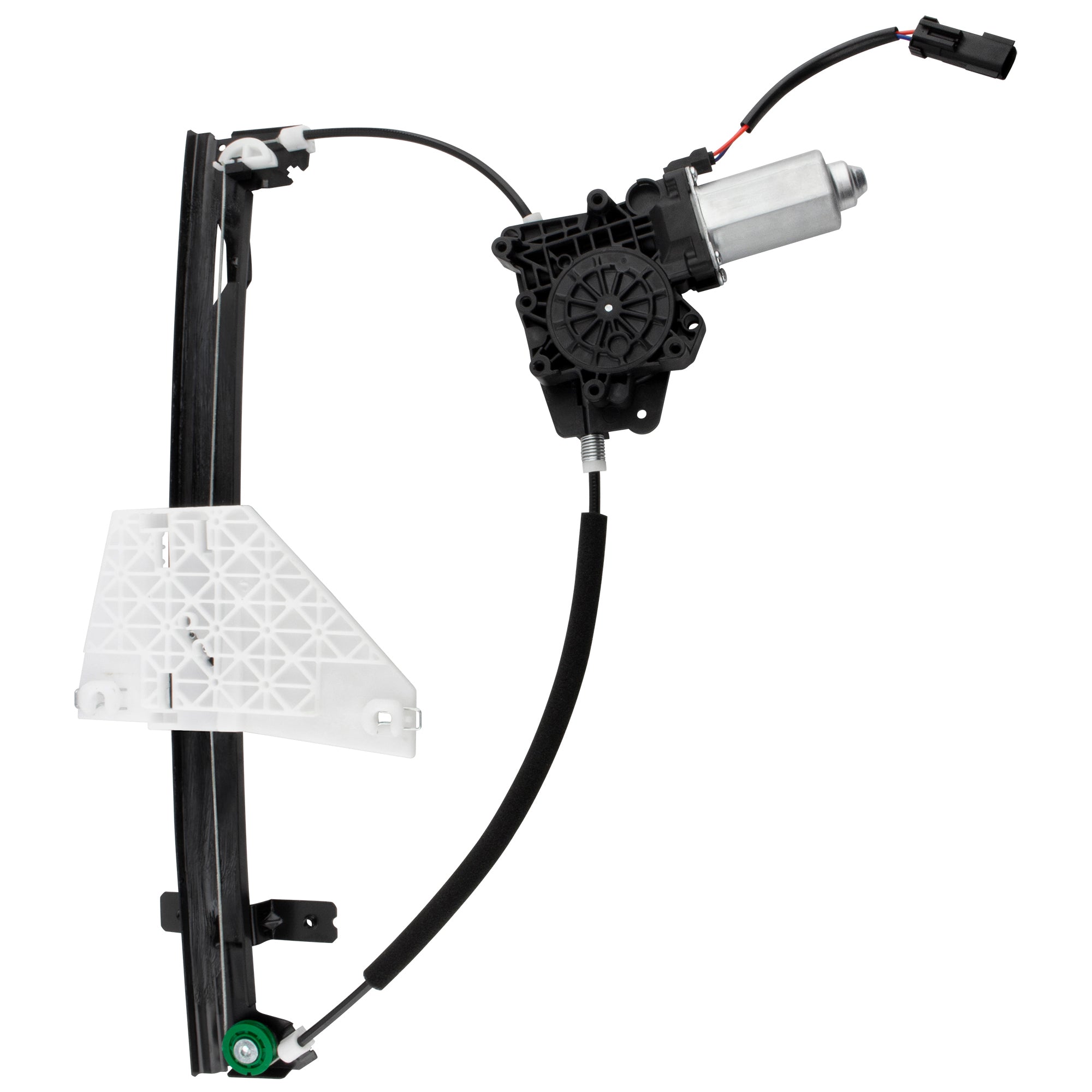 BOXI 741-374 Rear Left Driver Side Power Window Regulator with Motor Fit for Jeep Grand Cherokee