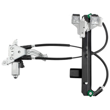 BOXI 748-228 Rear Left Driver Side Power Window Regulator with Motor Fit for Cadillac Escalade