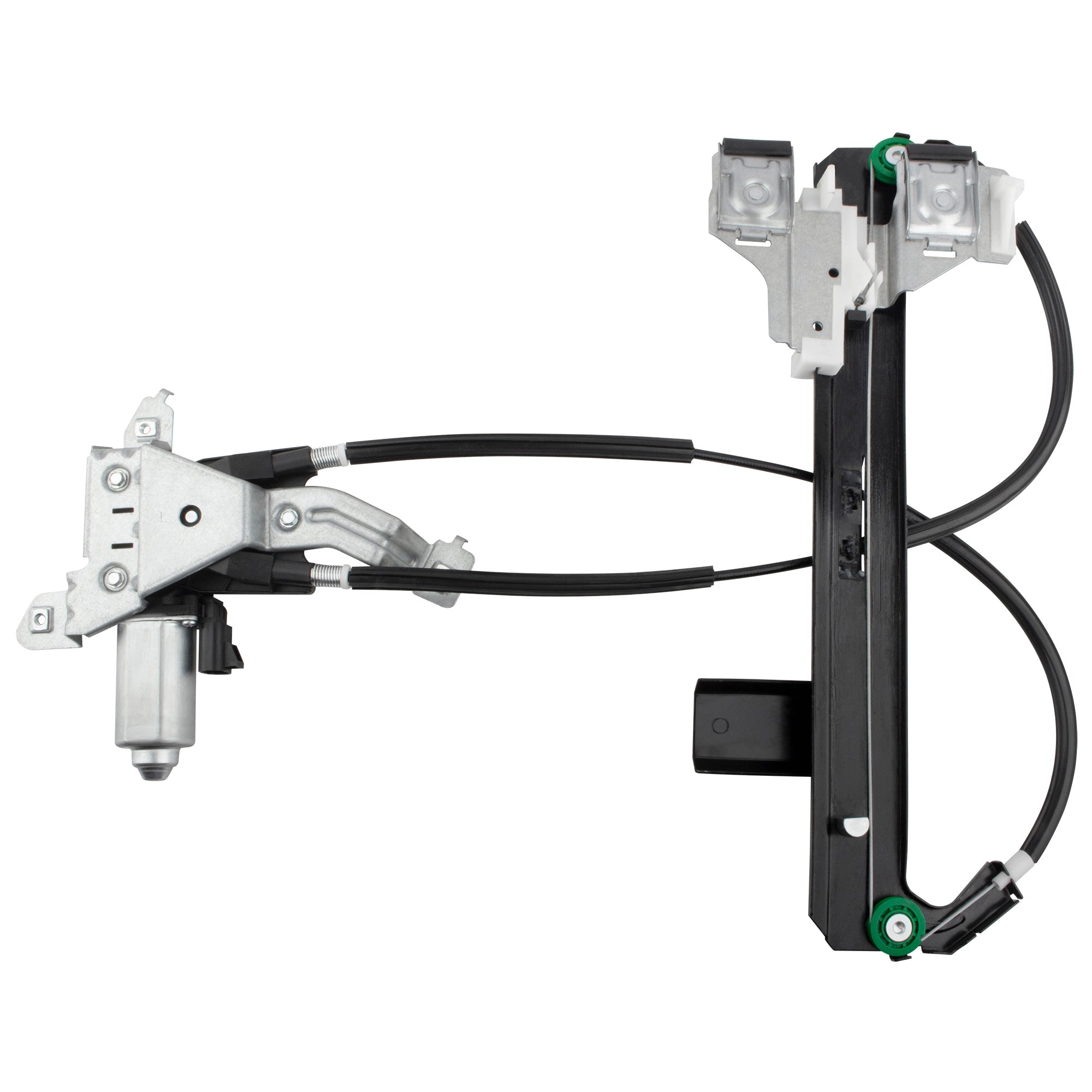BOXI 748-228 Rear Left Driver Side Power Window Regulator with Motor Fit for Cadillac Escalade