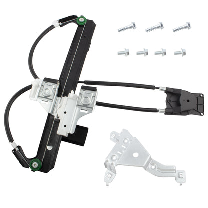 BOXI 749-229 Rear Passenger Side Power Window Regulator Without Motor Fit for Cadillac Escalade