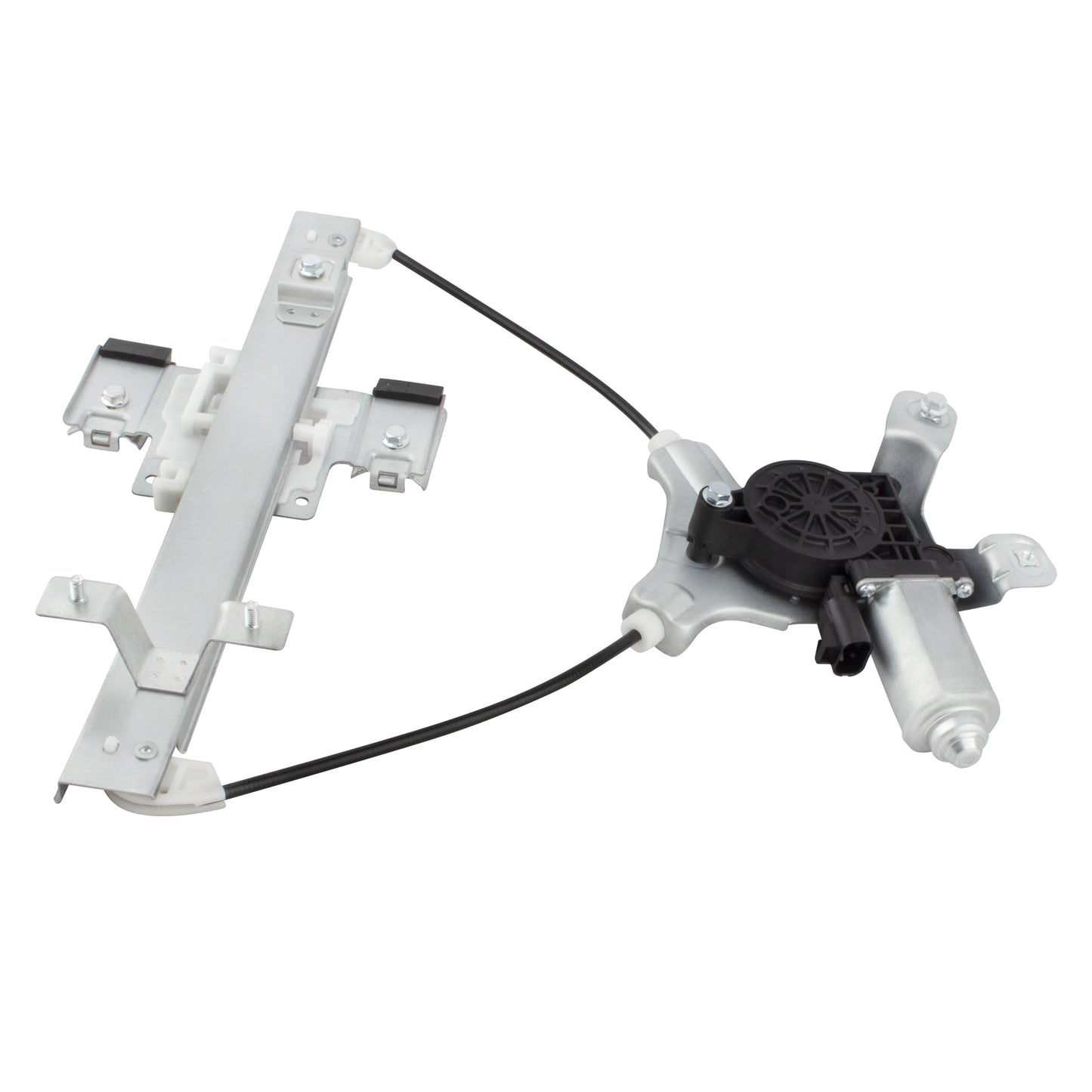 BOXI 741-390 Rear Left Driver Side Power Window Regulator with Motor Fit for Cadillac Escalade