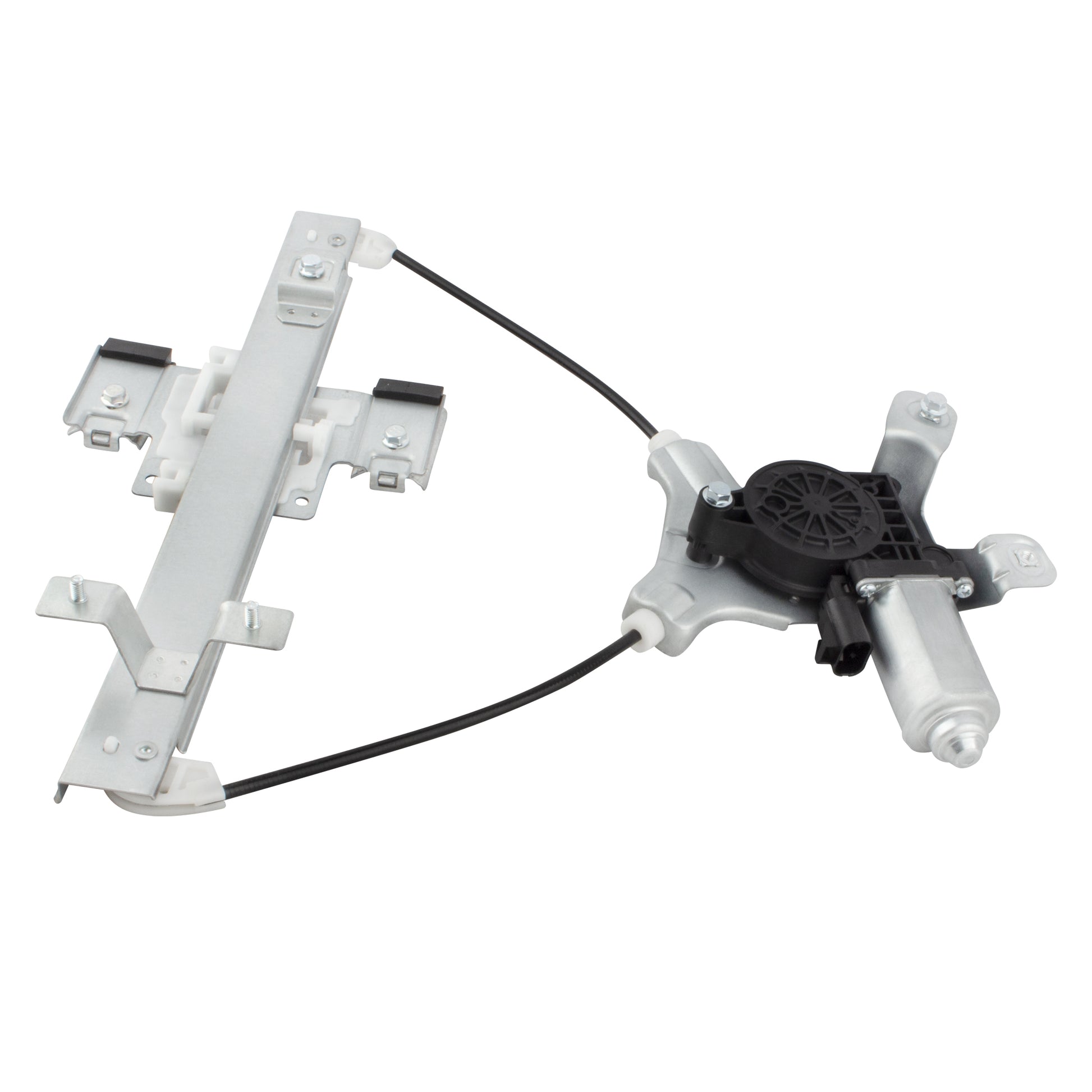 BOXI 741-390 Rear Left Driver Side Power Window Regulator with Motor Fit for Cadillac Escalade