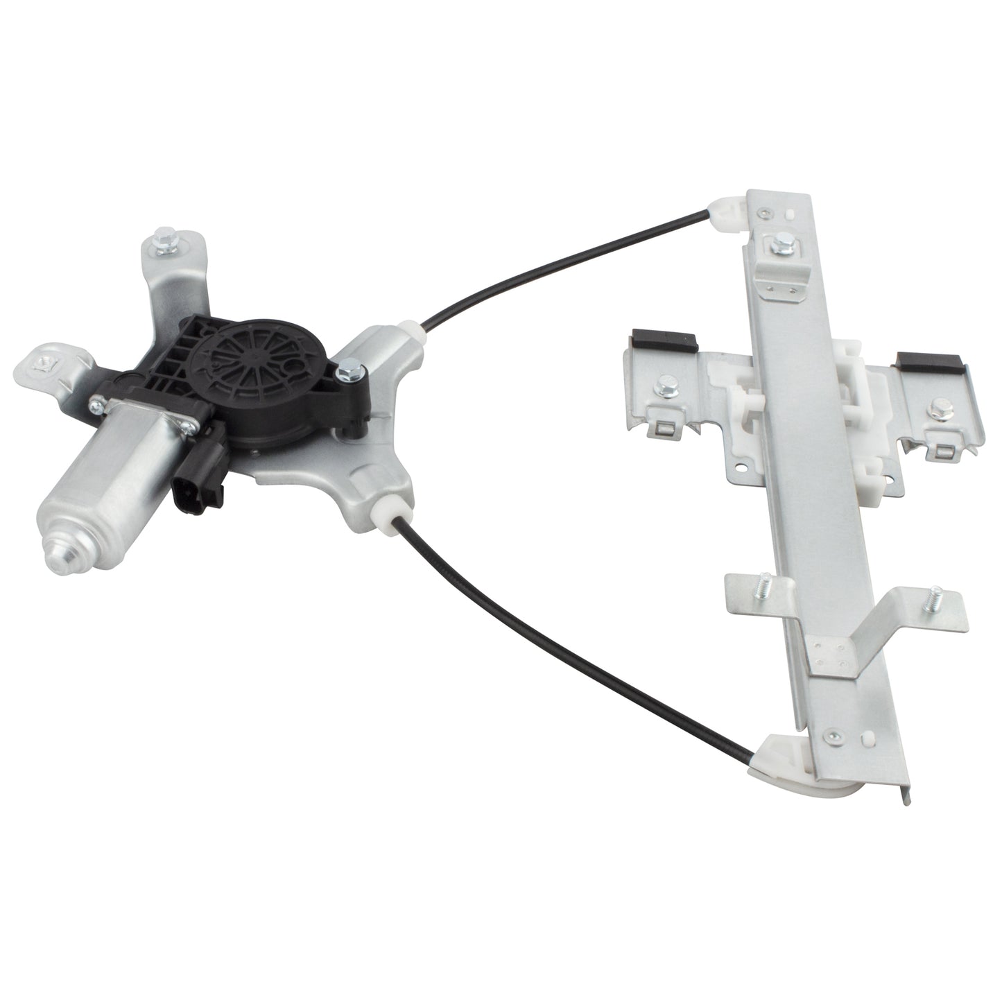 BOXI 741-391 Rear Passenger Side Power Window Regulator with Motor Fit for Cadillac Escalade