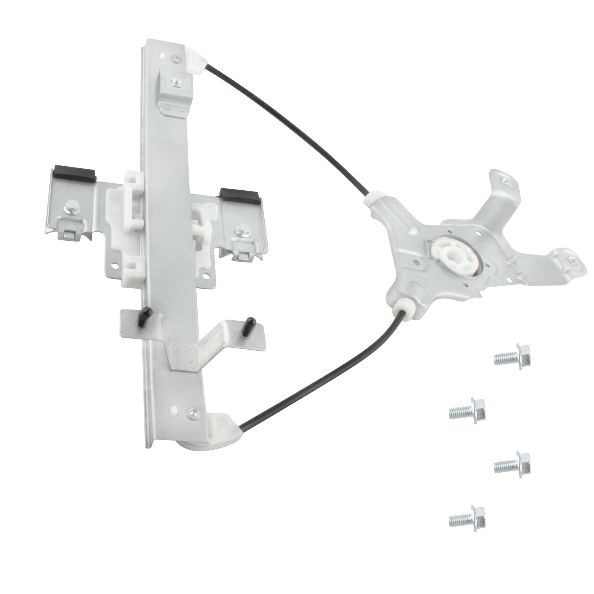 BOXI Rear Left Driver Side Power Window Regulator Without Motor Fit for Cadillac Escalade