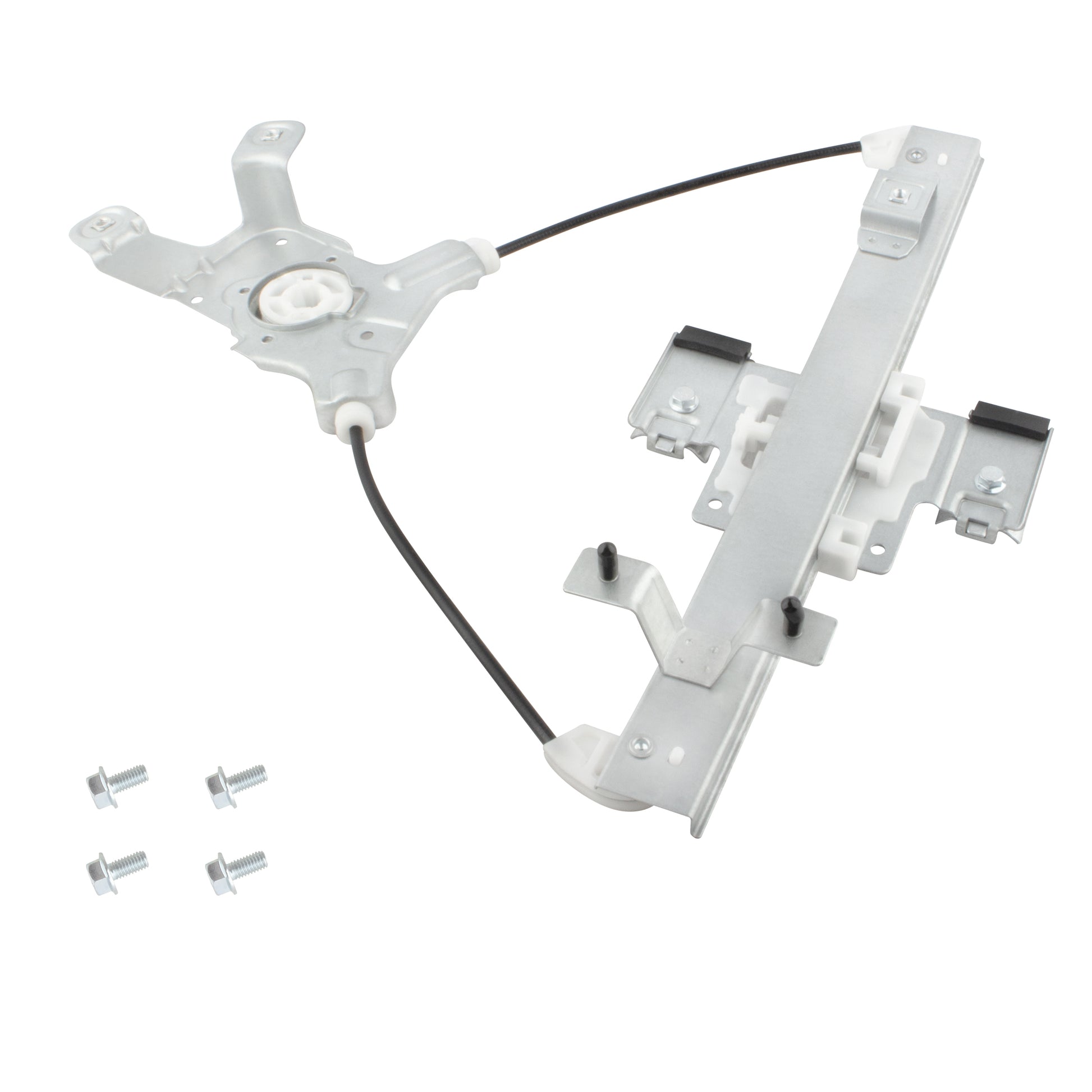 BOXI Rear Passenger Side Power Window Regulator Without Motor Fit for Cadillac Escalade