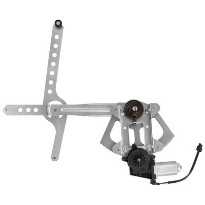 BOXI 741-655 Front Left Driver Side Power Window Regulator with Motor Fit for Cadillac