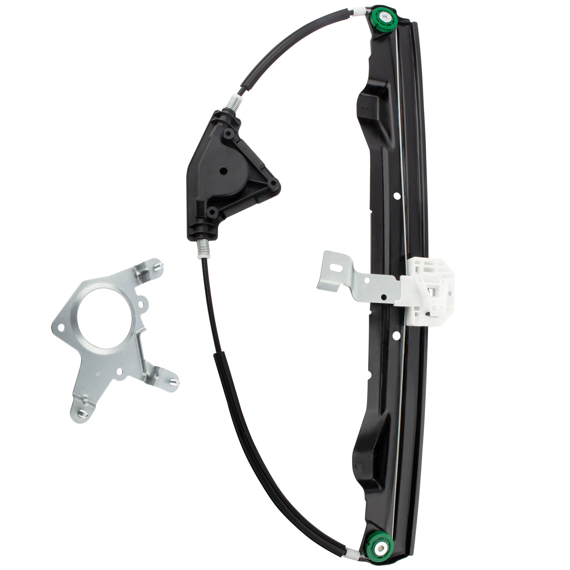 BOXI Rear Right Passenger Side Power Window Regulator Without Motor Fit for Ford Explorer