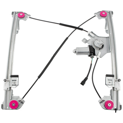 BOXI 741-431 Front Passenger Side Power Window Regulator with Motor Fit for Ford F-150 2004 2005