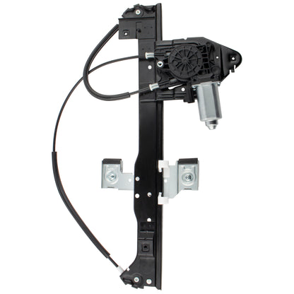 BOXI 741-892 Rear Driver Side Power Window Regulator with Motor Fit for Rainier Trailblazer Envoy