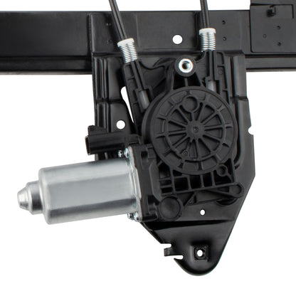 BOXI 741-892 Rear Driver Side Power Window Regulator with Motor Fit for Rainier Trailblazer Envoy — product photo 3