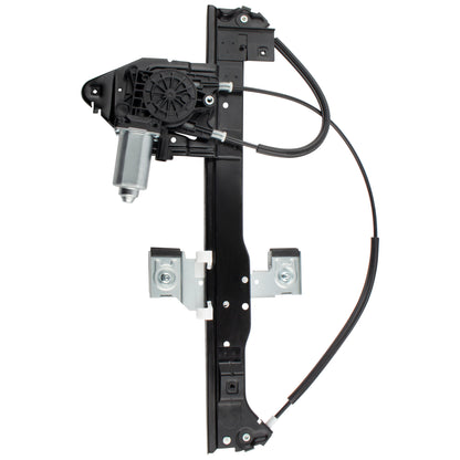 BOXI 741-893 Rear Passenger Side Power Window Regulator with Motor Fit for Rainier Trailblazer