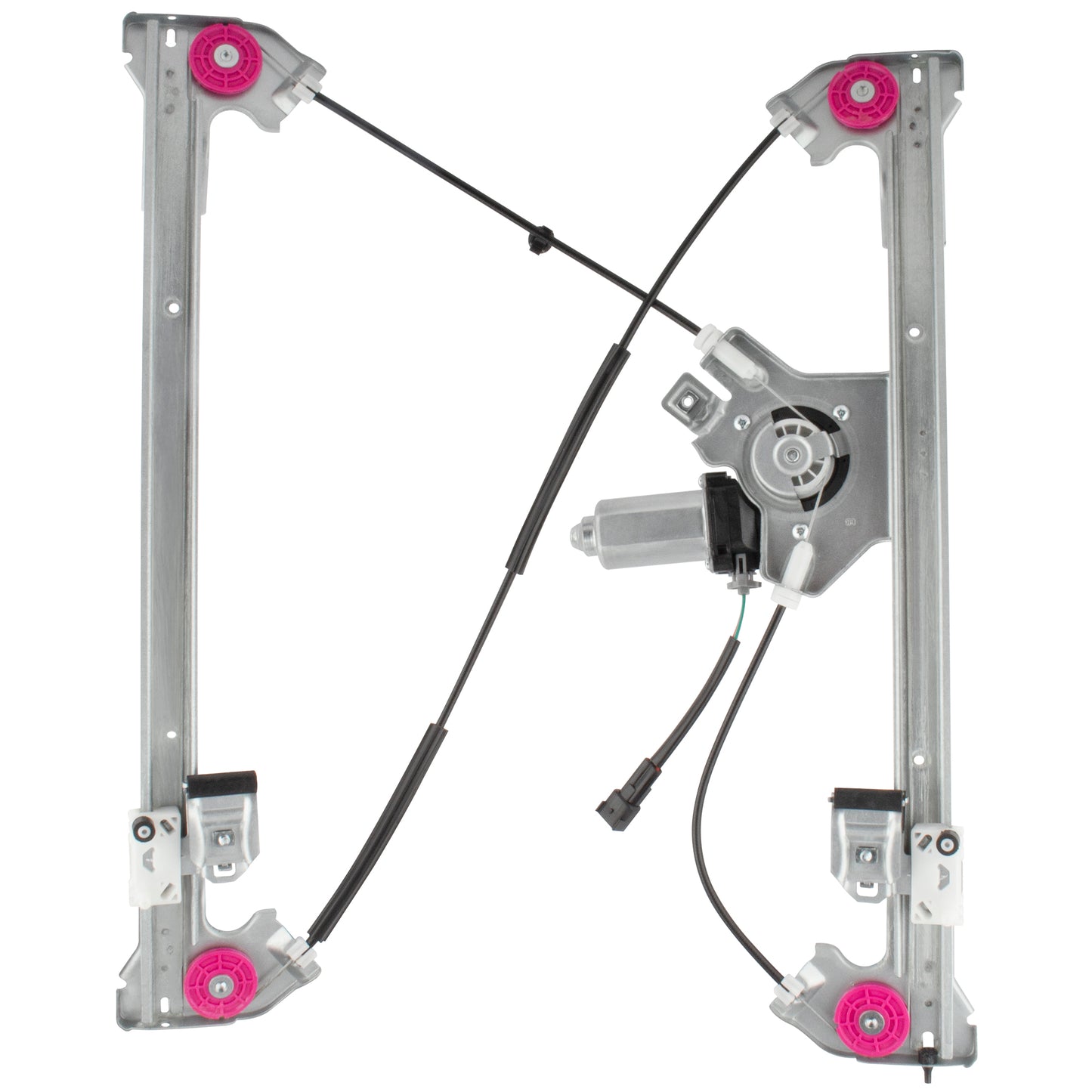 BOXI 741-968 Rear Driver Side Power Window Regulator with Motor Fit for Ford F-150 2004-2008
