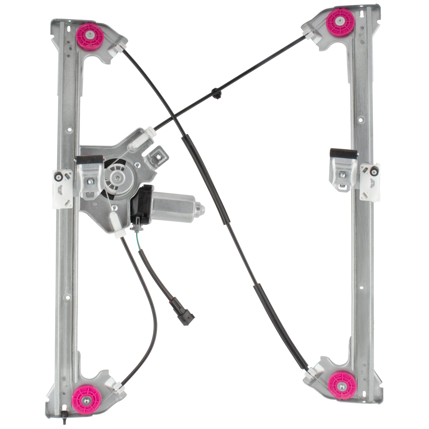 BOXI 741-969 Rear Passenger Side Power Window Regulator with Motor Fit for Ford F-150 2004-2008