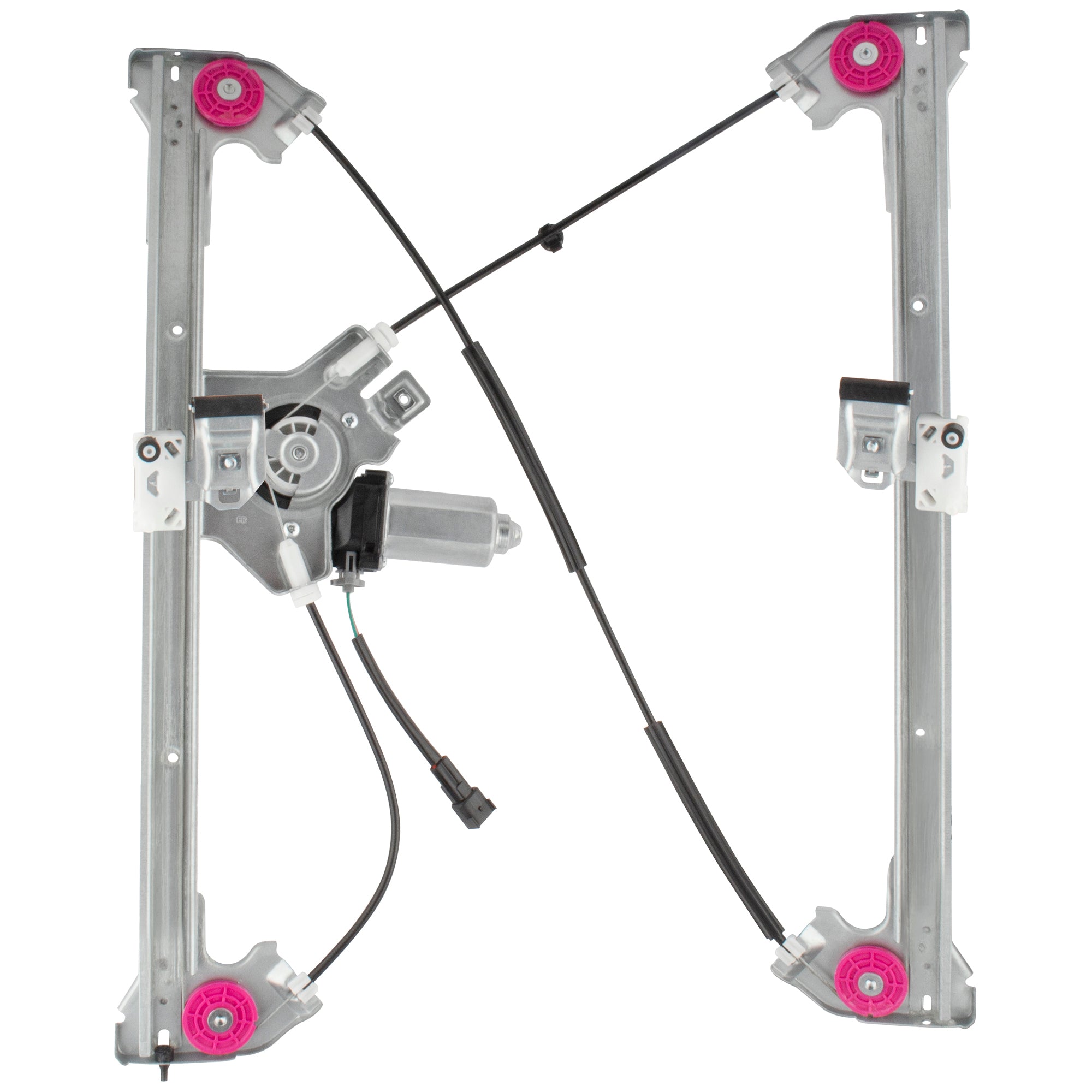 BOXI 741-969 Rear Passenger Side Power Window Regulator with Motor Fit for Ford F-150 2004-2008