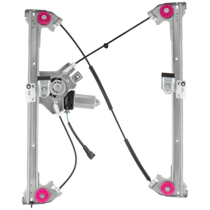 BOXI 741-969 Rear Passenger Side Power Window Regulator with Motor Fit for Ford F-150 2004-2008
