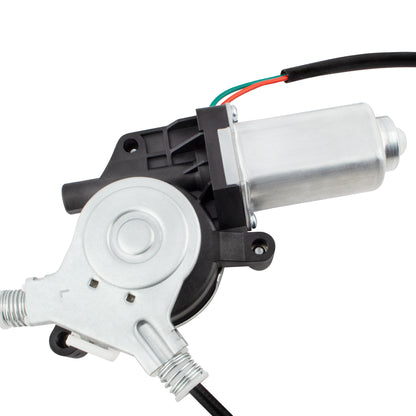 BOXI 748-512 Rear Left Driver Side Power Window Regulator with Motor Fit for Honda Pilot 2003 2004 — product photo 3