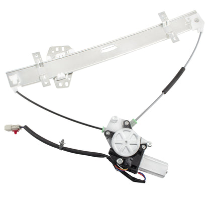 BOXI 741-742 Front Left Driver Side Power Window Regulator with Motor Fit for Honda Civic 2001 2002