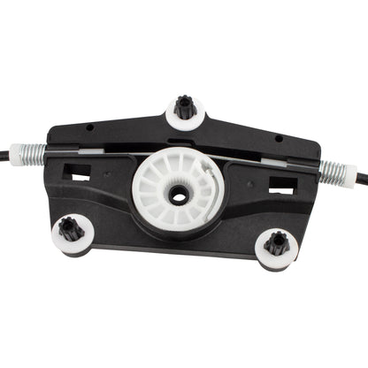 BOXI Rear Passenger Side Power Window Regulator Without Motor Fit for Audi A6 — product photo 6